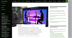 Desktop Screenshot of geekduweb.fr